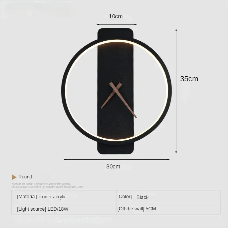 TimeAura Sconce