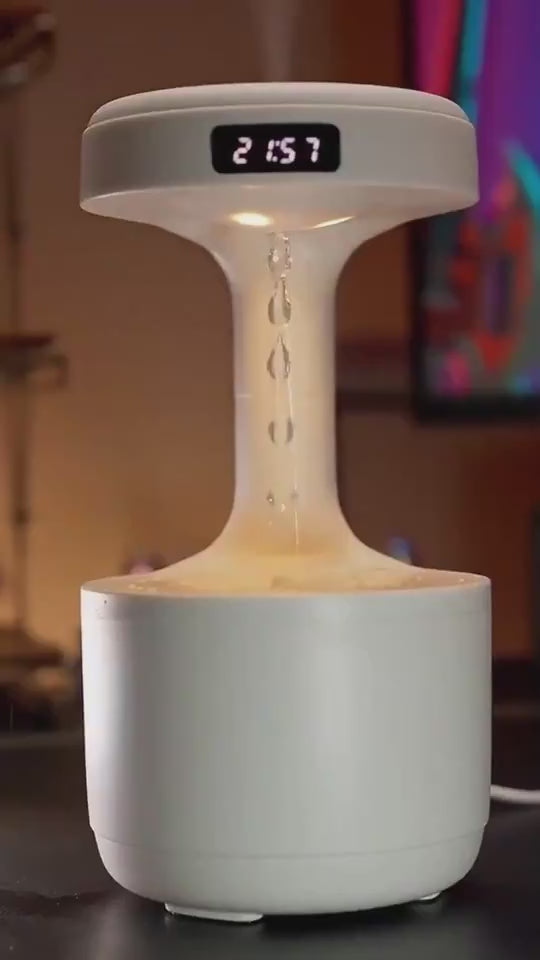 LevitySpray Clock