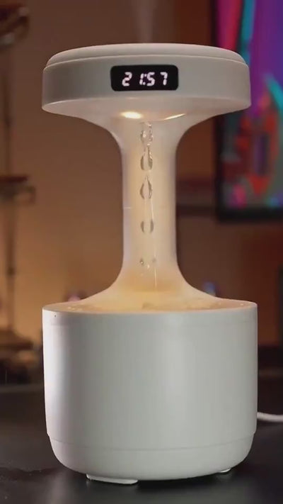 LevitySpray Clock